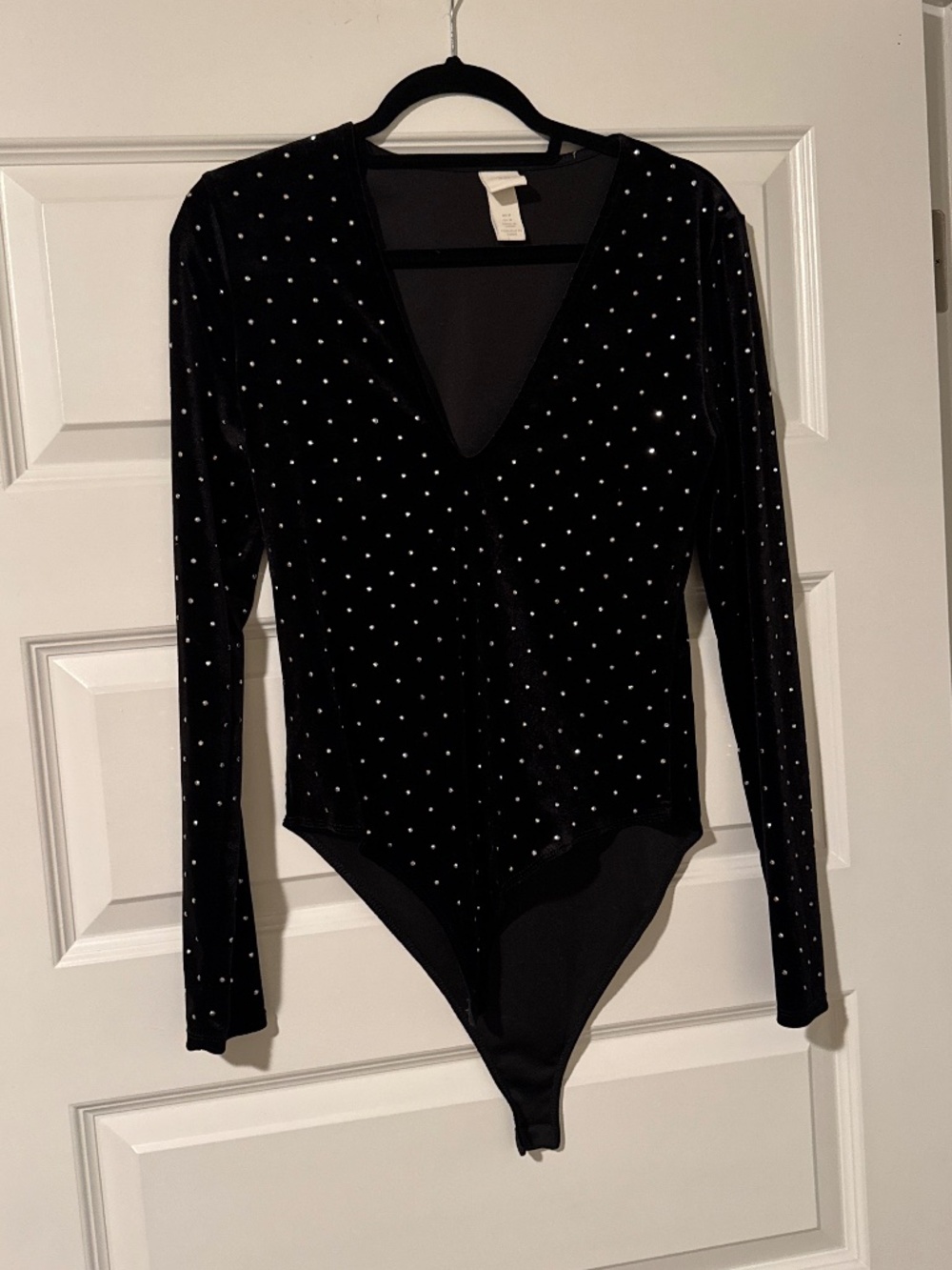 H&M Bedazzled Bodysuit